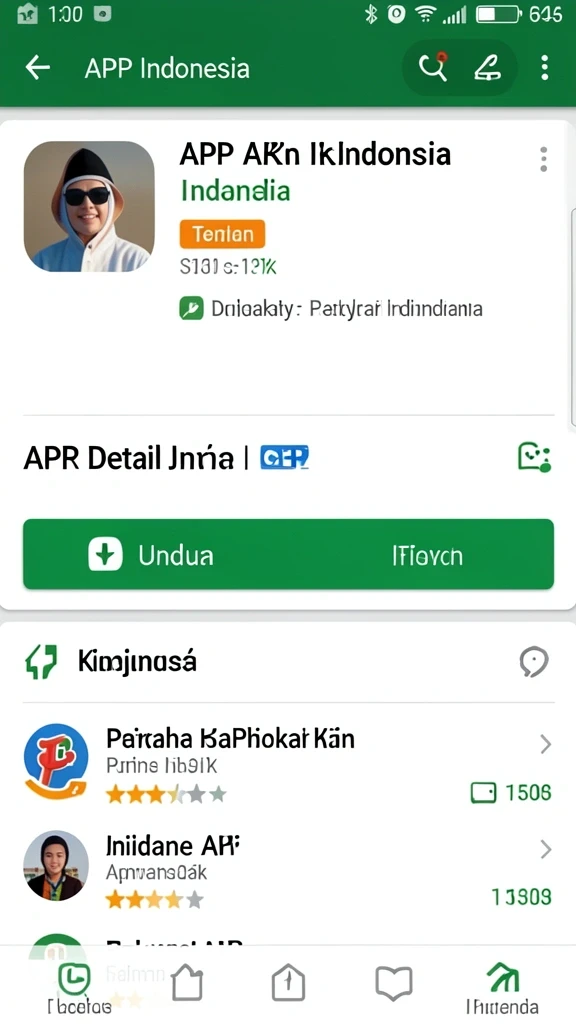 Tampilan antarmuka yang intuitif dan menarik.