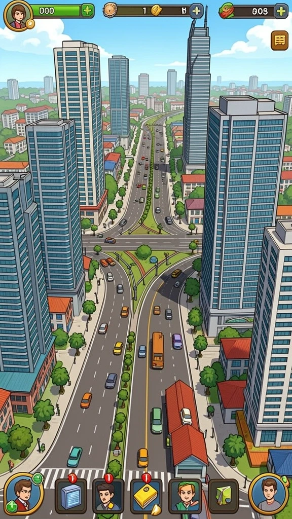 Tampilan utama menyajikan petualangan menakjubkan.