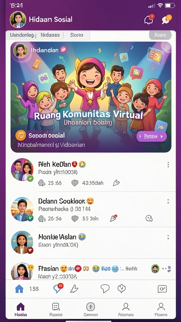 Tampilan antarmuka yang intuitif dan mudah dinavigasi.