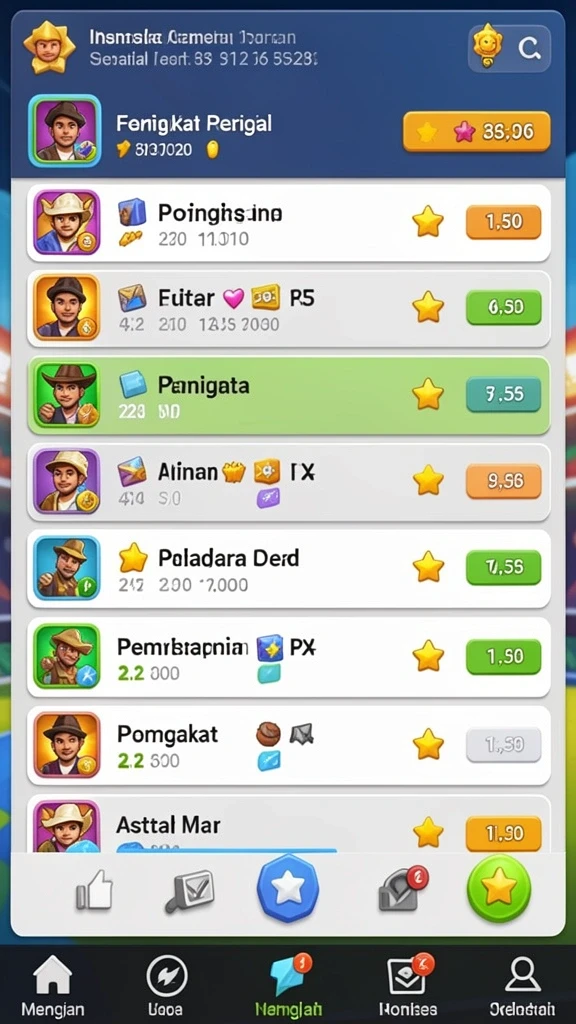 Mode permainan yang menantang dan beragam.