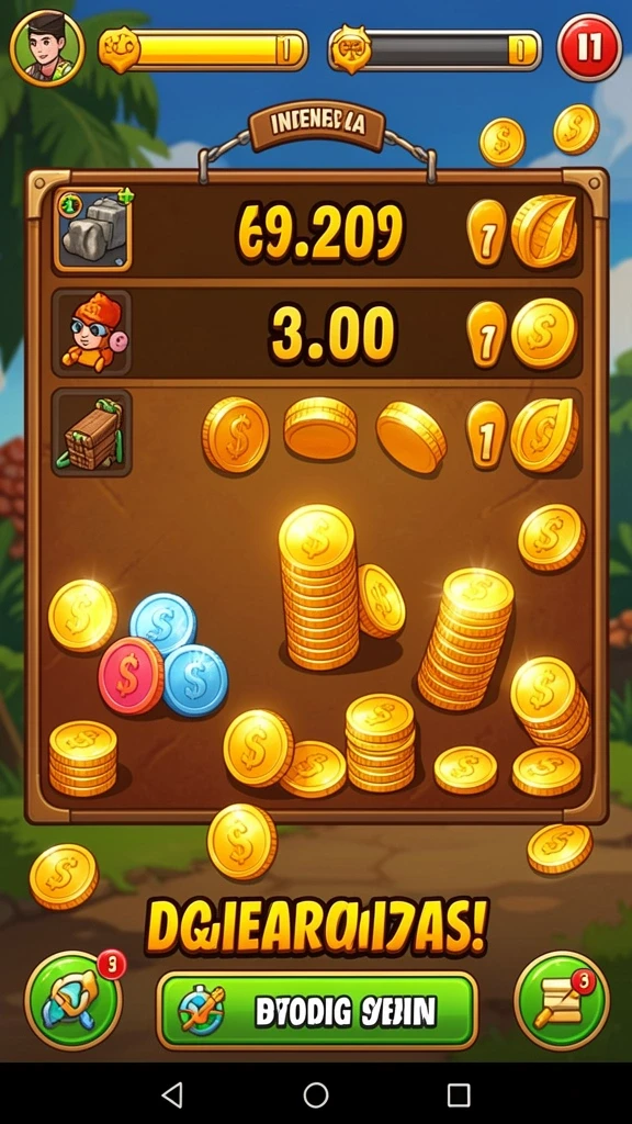 Tampilan menu utama yang intuitif dan menarik.