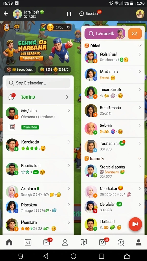 Antarmuka yang intuitif dan mudah digunakan.