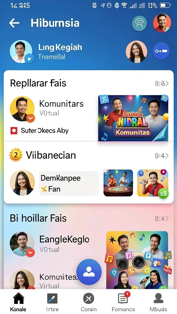 Antarmuka pengguna yang intuitif dan mudah digunakan.