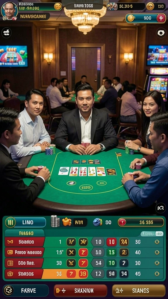 Menu utama CW8888 yang mudah dinavigasi.