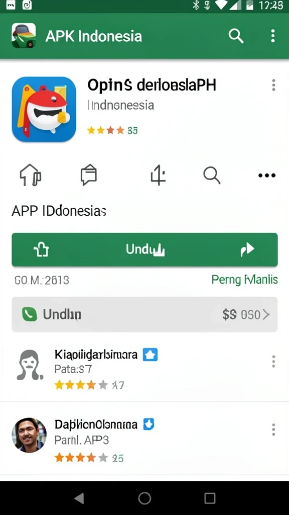 Tampilan antarmuka yang intuitif dan mudah dinavigasi.