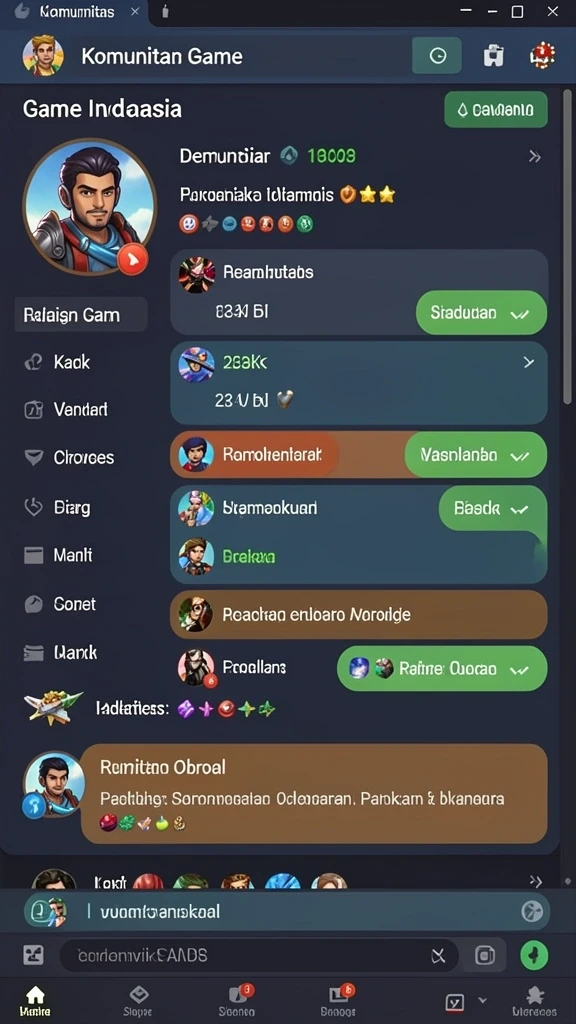 Fitur multiplayer untuk bermain bersama teman-teman.