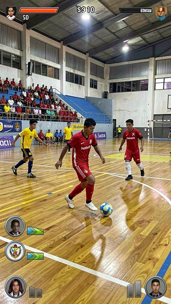 Tampilan karakter utama yang menawan dan detail.