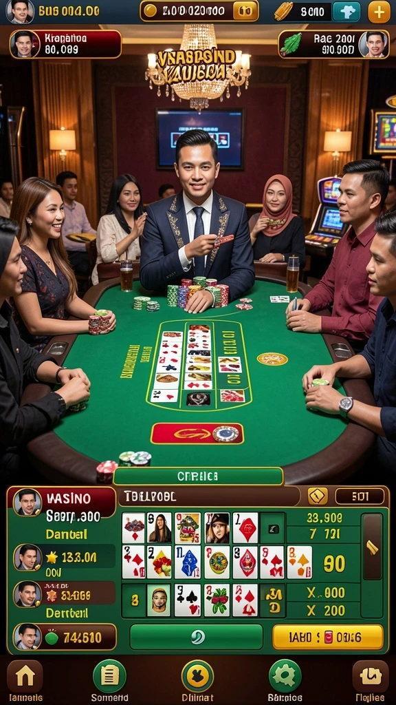 Tampilan utama aplikasi GENGTOTO yang menarik.