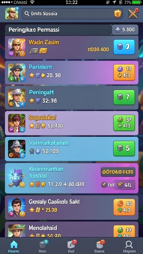 Fitur bonus yang membuat permainan lebih menarik.