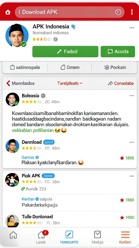 Layar permainan yang penuh aksi dan seru.