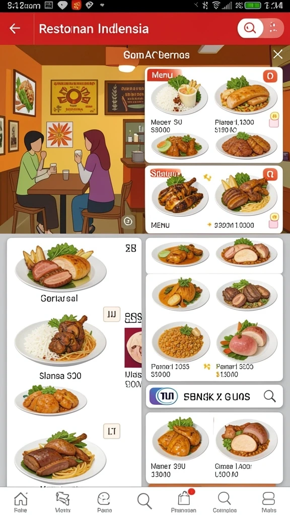 Tangkapan layar menunjukkan karakter utama dalam aksi.