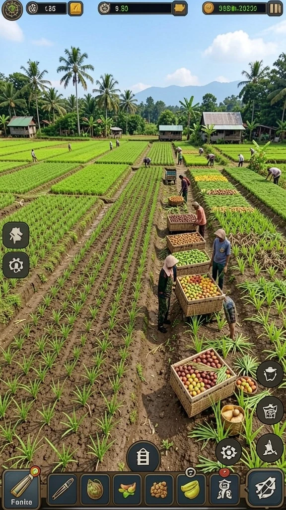 Visualisasi momen seru dalam permainan multiplayer.