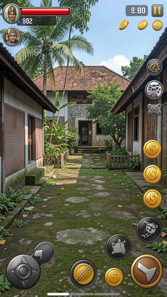 Tampilan antarmuka yang user-friendly dan modern.