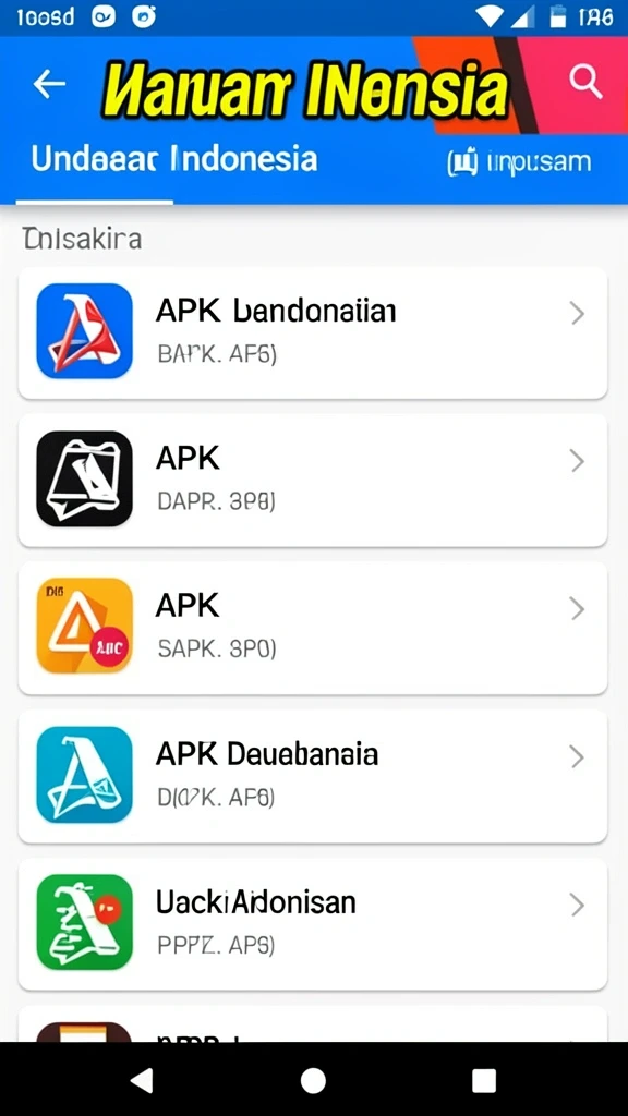 Tampilan awal yang menarik dan intuitif.