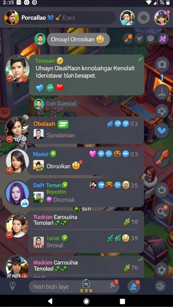 Tantangan level yang beragam dan seru.