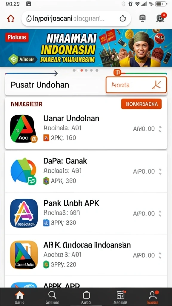 Screenshot menampilkan antarmuka permainan yang menarik.