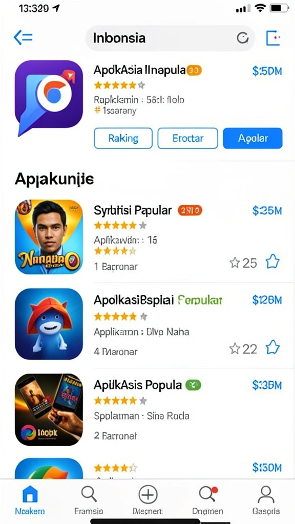 Tangkapan layar menampilkan karakter baru yang menarik.