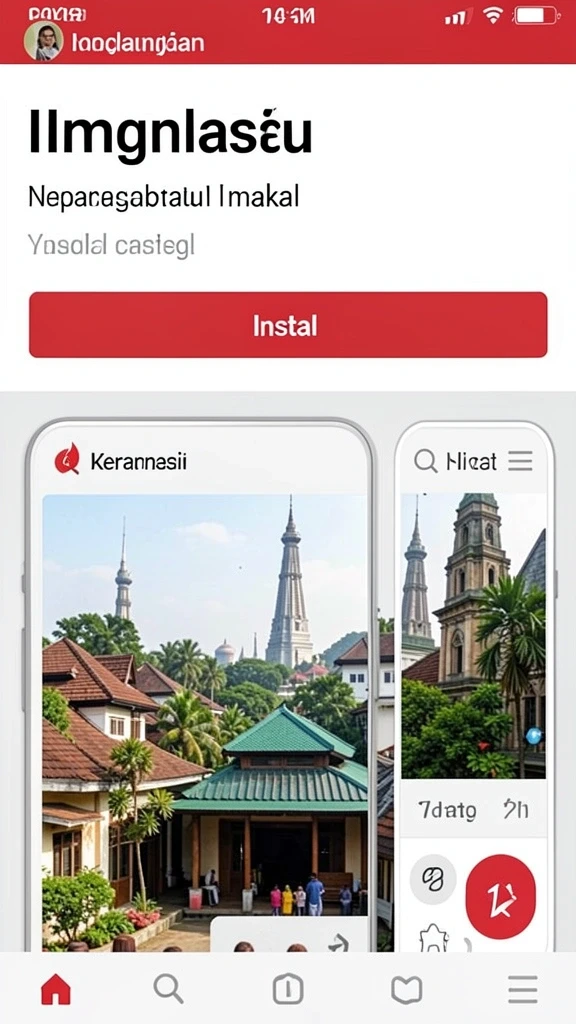 Tampilan antarmuka yang modern dan menarik.