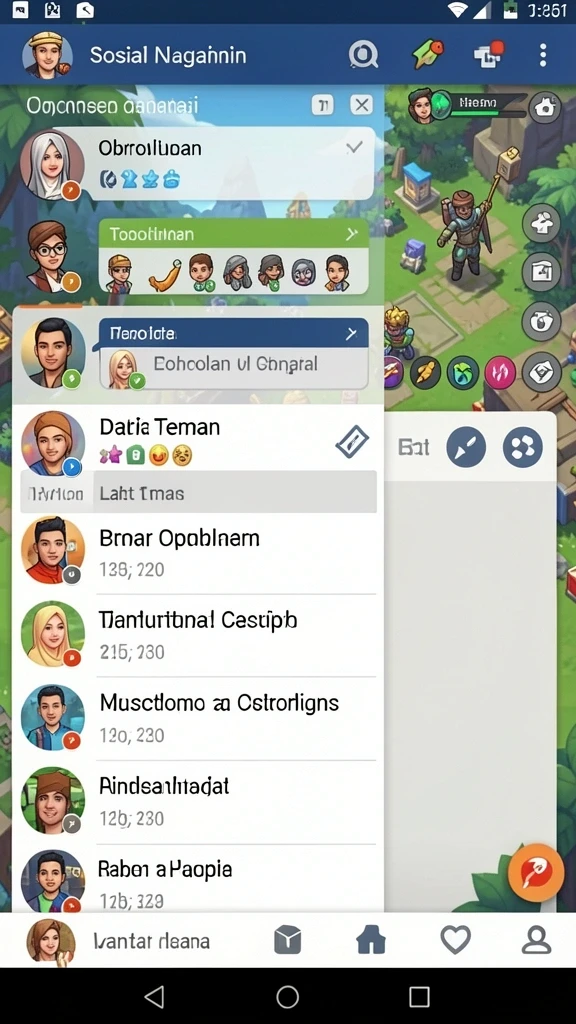 Fitur turnamen yang seru dan menguntungkan.