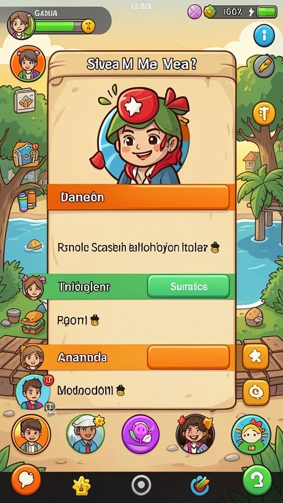 Tangkapan layar menampilkan mode multiplayer dengan teman-teman.