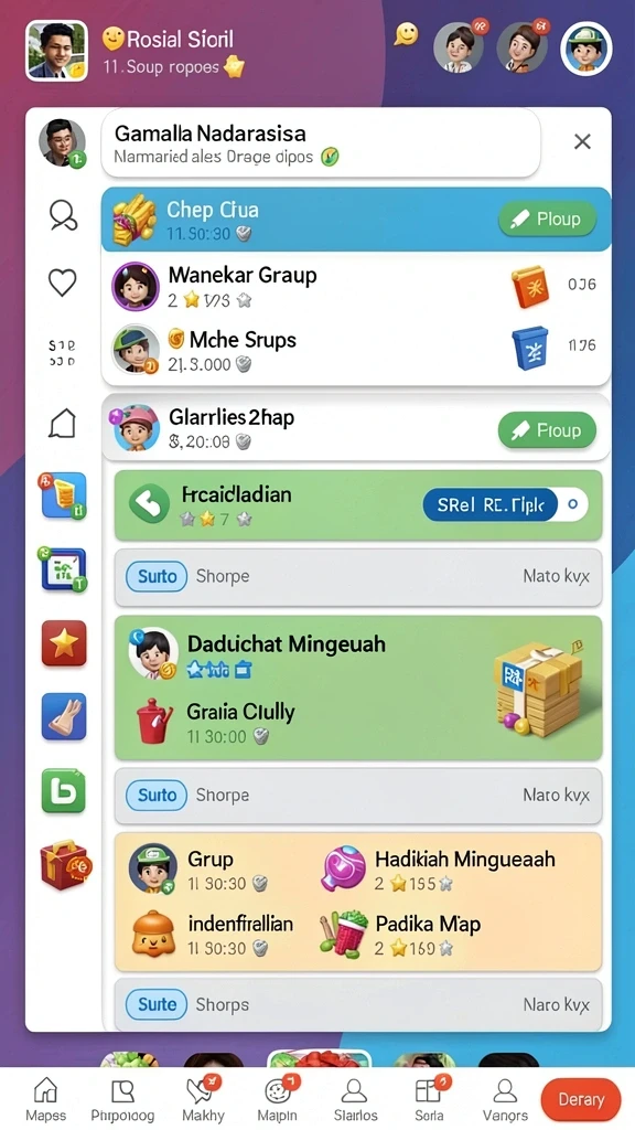 Tampilan antarmuka yang user-friendly.