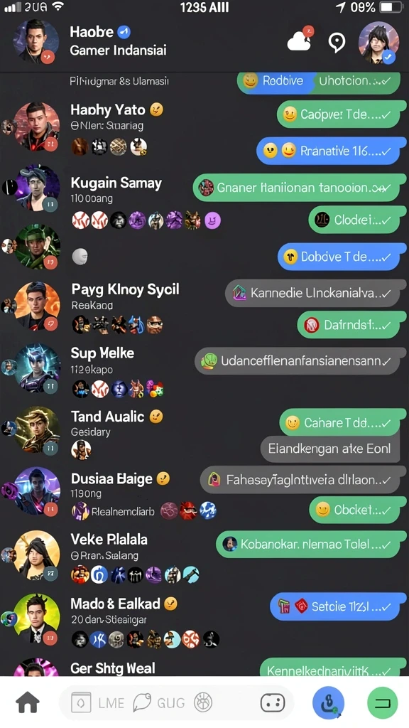Tampilan awal permainan yang menawan dan penuh warna.
