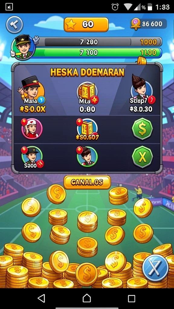 Tangkapan layar menunjukkan karakter utama dalam aksi.