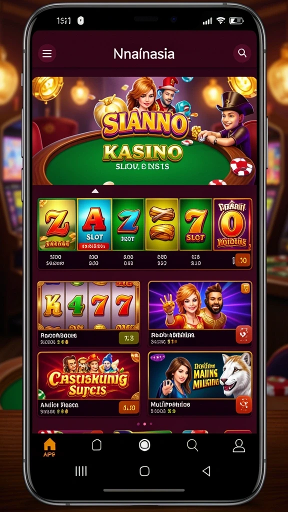 Screenshot menampilkan tampilan awal RPVIP6 yang menarik.