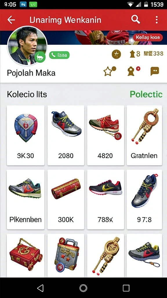 Tampilan antarmuka yang user-friendly.