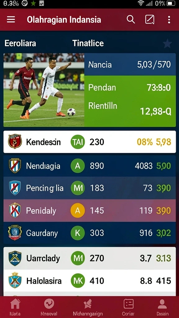 Tampilan antarmuka permainan yang menarik dan intuitif.