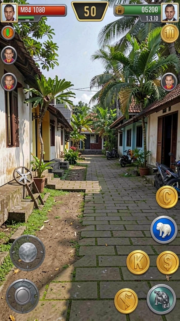Tampilan antarmuka aplikasi yang menarik dan intuitif.