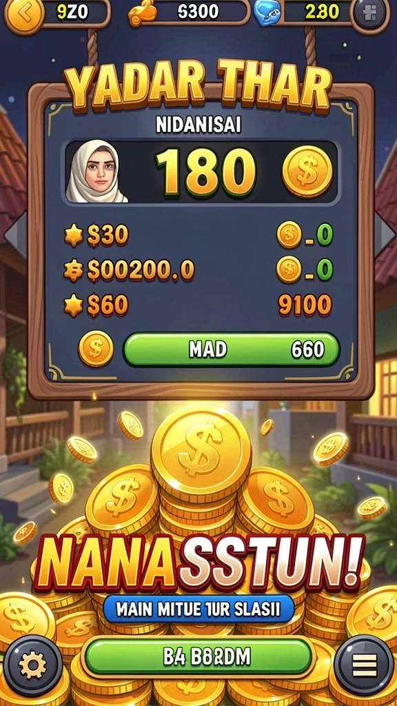 Gameplay menarik dengan berbagai level yang menantang.